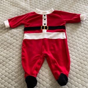 Baby Santa footies